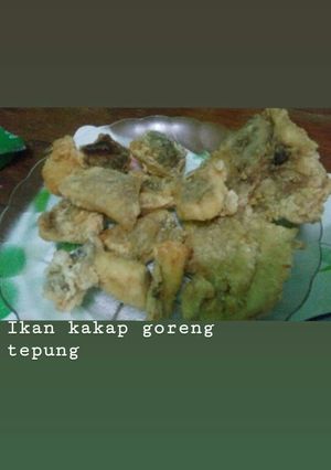 Foto resep Ikan kakap goreng tepung
