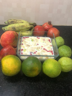 பழக்கலவை(Mixed fruits recipe in tamil) செய்முறை முக்கிய புகைப்படம்