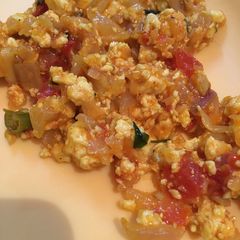 A picture of Paneer bhurji.