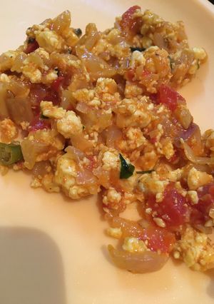 A picture of Paneer bhurji.