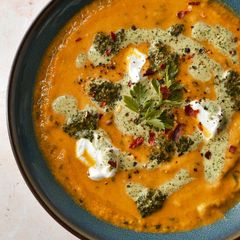A picture of Spiced Carrot & Coriander Soup.