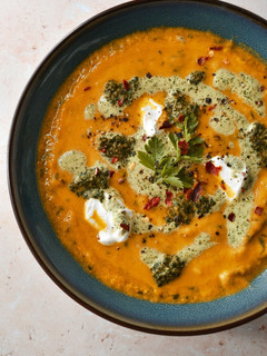 A picture of Spiced Carrot & Coriander Soup.