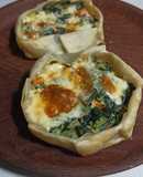 Mini quiche de acelga
