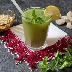 A picture of Sattu drink.