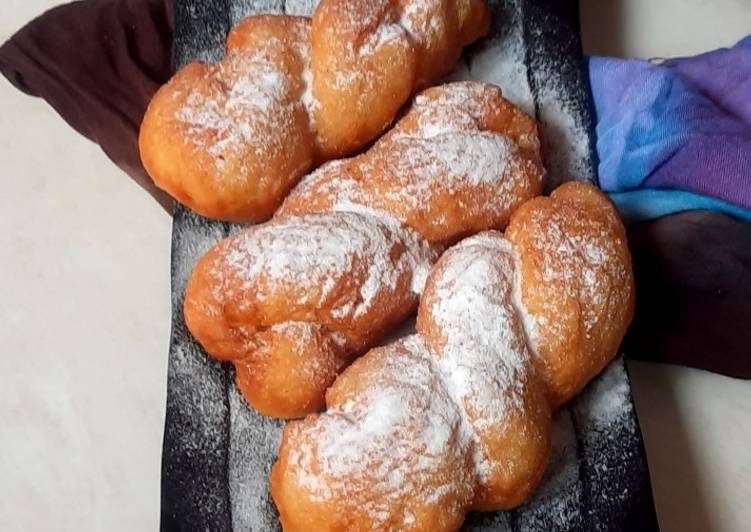 Resep Korean Twisted Doughnut, Lezat