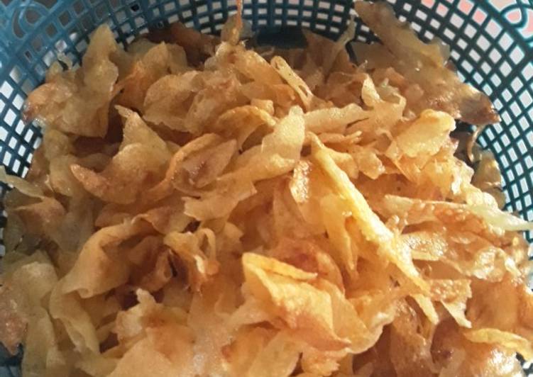 Cara Gampang Membuat Kering kentang pedas manis Anti Gagal