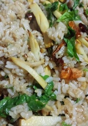 รูปของ ข้าวผัด​หน่อไม้​ยี่หร่า​