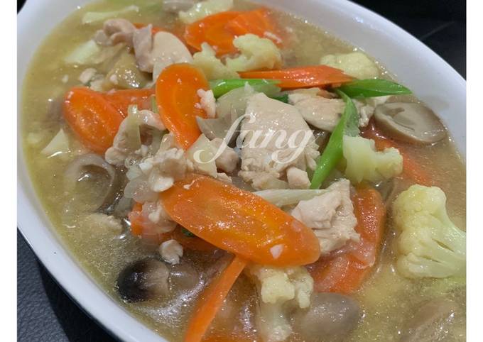 Resep Ayam Ca Jamur Oleh Fang Cookpad