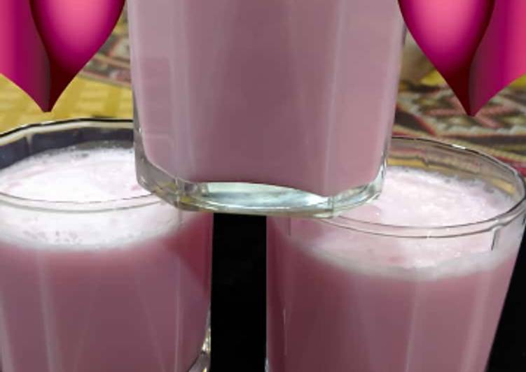 Easiest Way to Make Favorite Rose milk shake