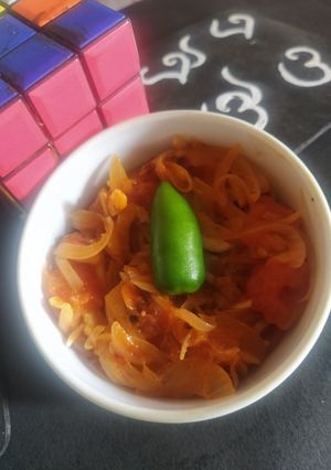 টমেটো ভর্তা (Tomato bharta recipe in Bengali) রেসিপির প্রধান ছবি