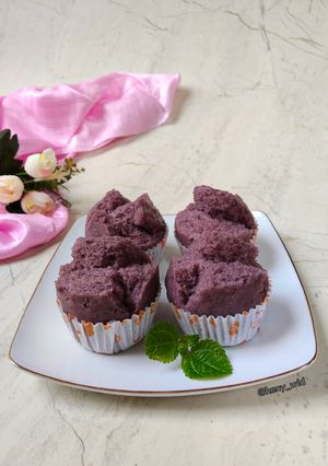 Foto resep Bolu Kukus Ubi Ungu