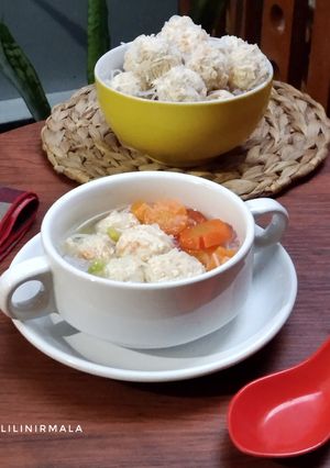 Resep Sop Bakso Rambutan oleh Nirmala Lili - Cookpad