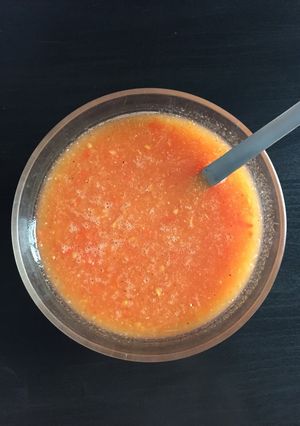 Une photo de Soupe à la tomate 🍅