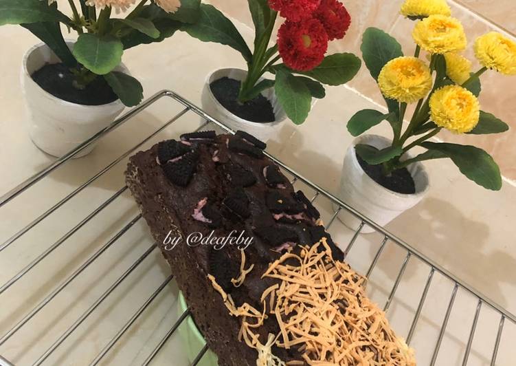 Brownies Panggang Oreo & Chesee by deaf