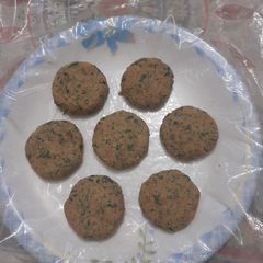 A picture of Palak Chicken Kabab.