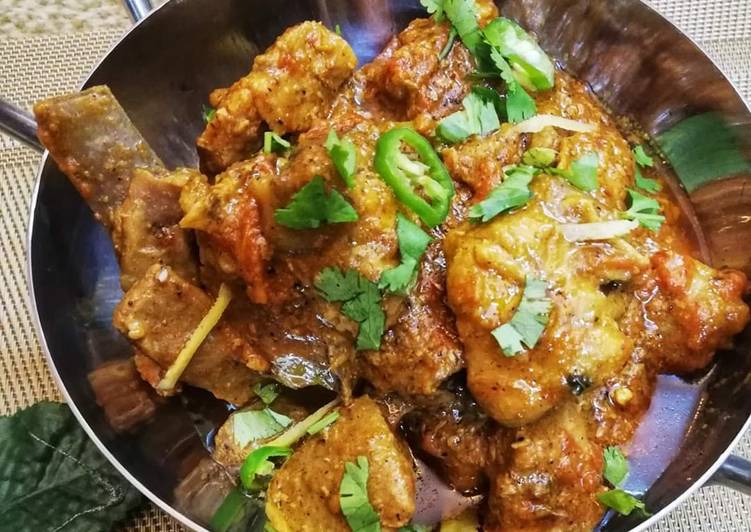 Steps to Prepare Super Quick Homemade Peshawari mutton karahi