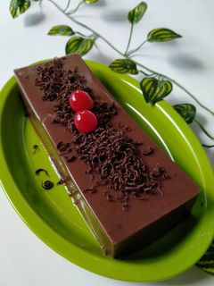 Foto resep Puding brownis