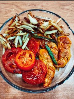 عکسی از دستور فیله مرغ