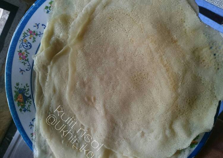 Kulit risol, martabak telur, lumpia simple anti gagal