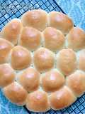 Soft Sweet Bun (Roti Paung Tanpa Telur Inti Butter)