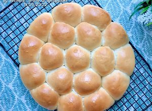 Gambar Soft Sweet Bun (Roti Paung Tanpa Telur Inti Butter)