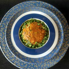 A picture of BOTTLE GOURD & ROUND GOURD BHARTA.