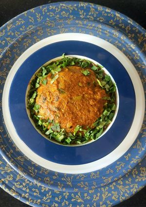 A picture of BOTTLE GOURD & ROUND GOURD BHARTA.
