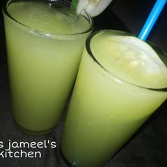 Cucumber juice A picture of Cucumber juice.