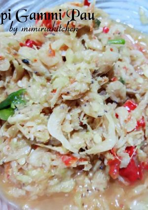 Foto resep Sambel mangga muda udang rebon (peppi gammi pau)