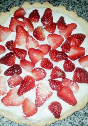 Una foto de Tarta de frutilla