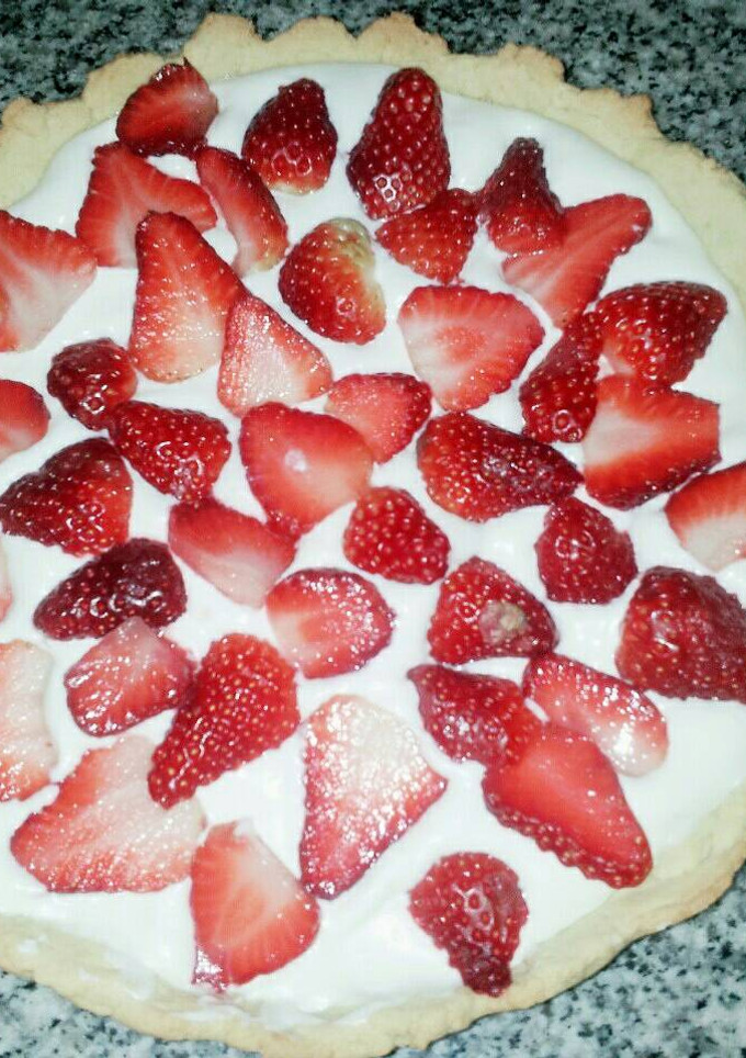 Una foto de Tarta de frutilla