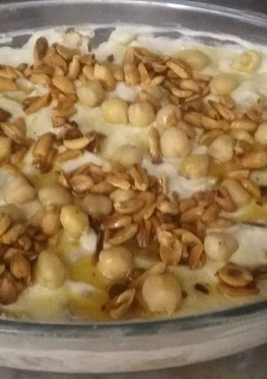 صورة لوصفة فتة حمص