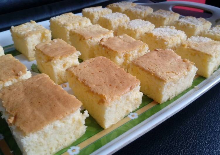 Resep Ogura Cake Cheese Cottony Cake #recook Tintin Rayner, Sempurna
