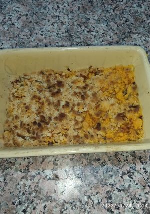 Une photo de Crumble de thon