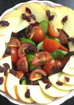 Hình của món Salad giấm táo.