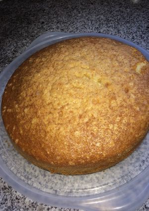 Una foto de Torta casera de vainilla