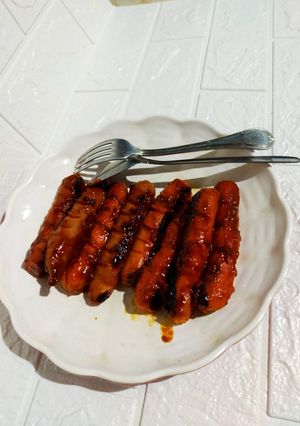 Foto resep Sosis bakar bbq