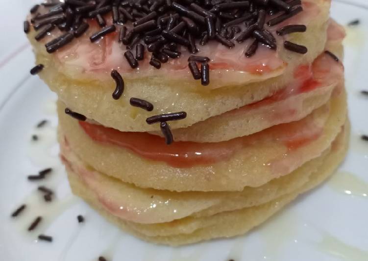 Pancake sederhana dan lembut