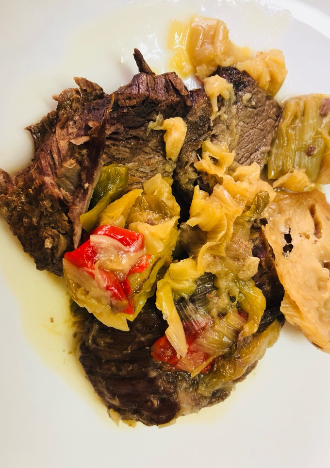 Una foto de Carne al jugo