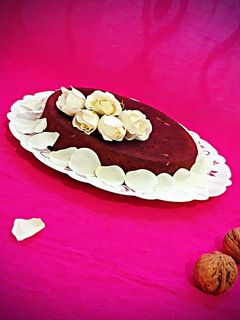 عکسی از دستور کیک خرما و گردو بدون شکر با آرد خبازی (رژیمی)