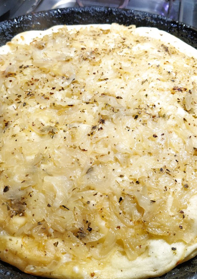 Una foto de Pizza rellena y pizzas caseras