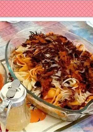 صورة لوصفة كشري لذيذ 😋