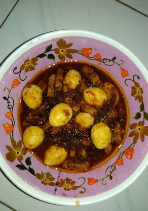 Foto resep Semur Telur Puyuh Pedas Ala Bieba Adiba