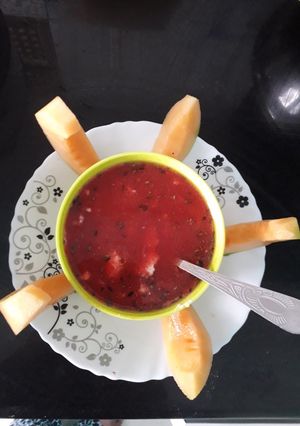 A picture of Mix veg soup.