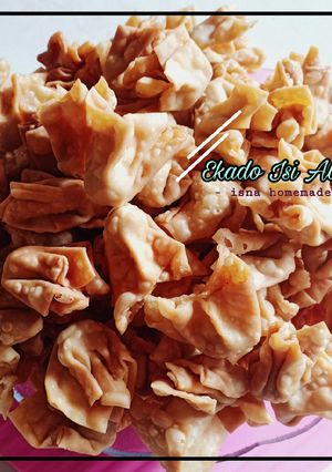 Foto resep Ekado Abon / Kulit Pangsit Isi Abon