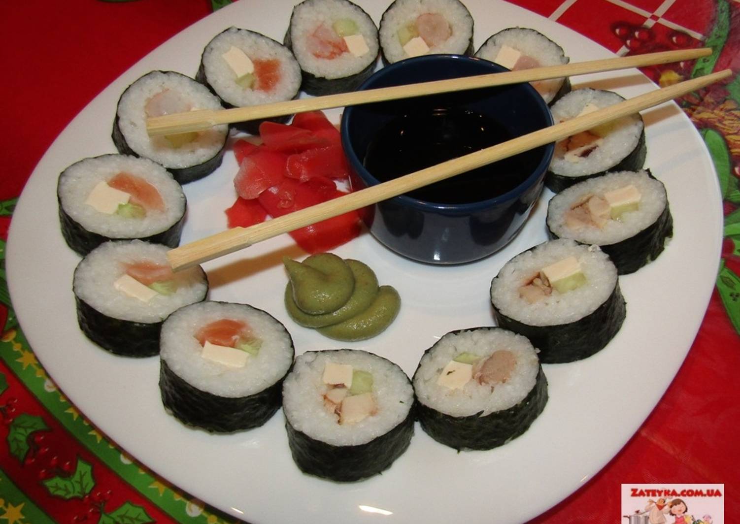 Рецепт запеченных суши в домашних условиях фото 79