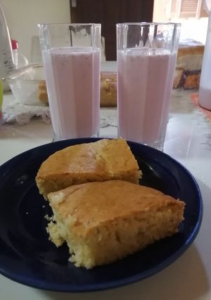 Una foto de Budín de banana