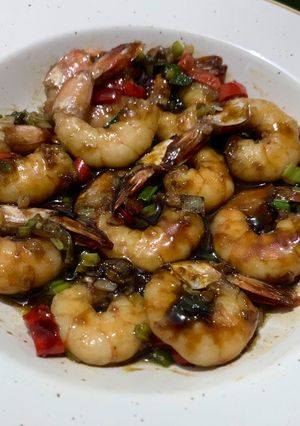 Foto resep Udang Saus Manis Pedas
