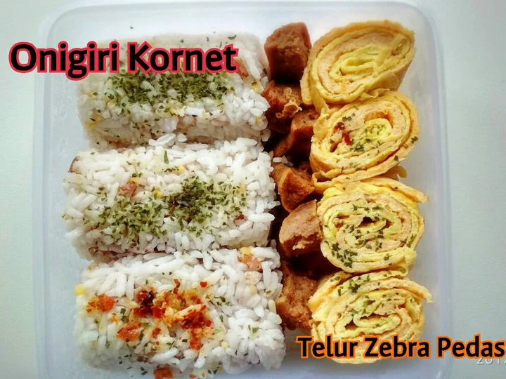 Cara Gampang Membuat Resep  Bekal Suami - Onigiri Bento yang Lezat Sekali, Enak