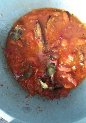 Foto resep Tongkol kuah merah